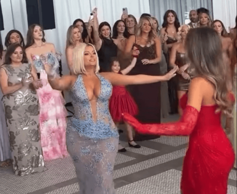 VIDEO/ Bebe Rexha vallëzon mes tupanave në dasmën shqiptare të vëllait