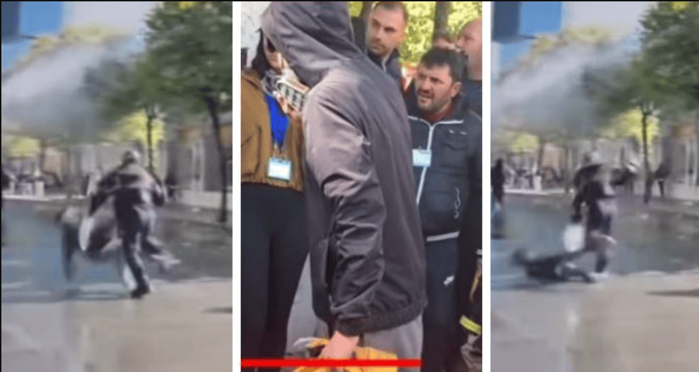 VIDEO/ Policia dhunë brutale ndaj studentit! Shpërthen i riu: Kam për të paguar 3 MLN lekë shkollën, kam dy prindër të sëmurë
