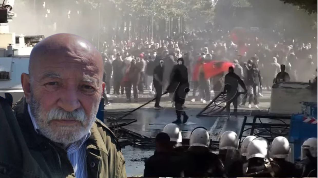 Çun Lajçi mbështet protestuesit në Tiranë: Largohu Ed, nuk ke më rrugë tjetër, më dhemb zemra kur shoh të rinjtë e gjakosur