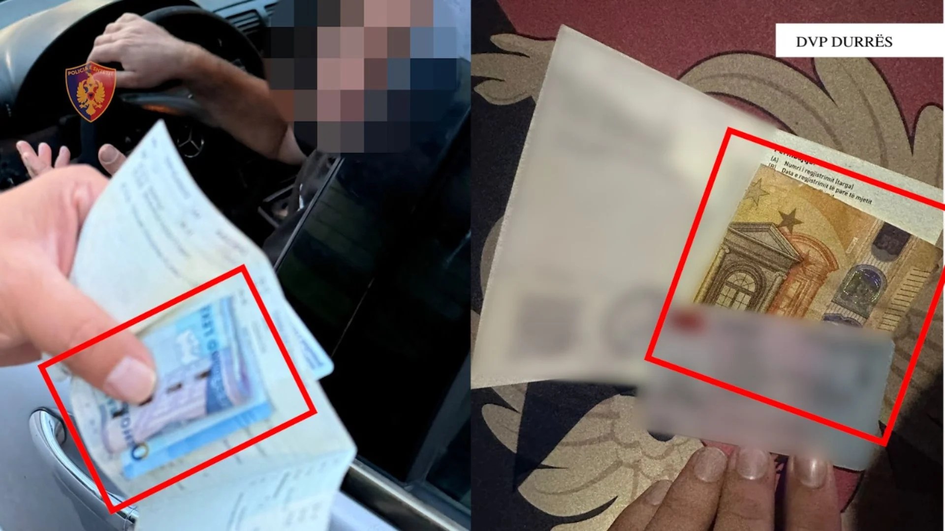 Tentuan të korruptonin policët rrugorë për të shmangur ndëshkimin me masë administrative, procedohen 3 shtetas në Durrës