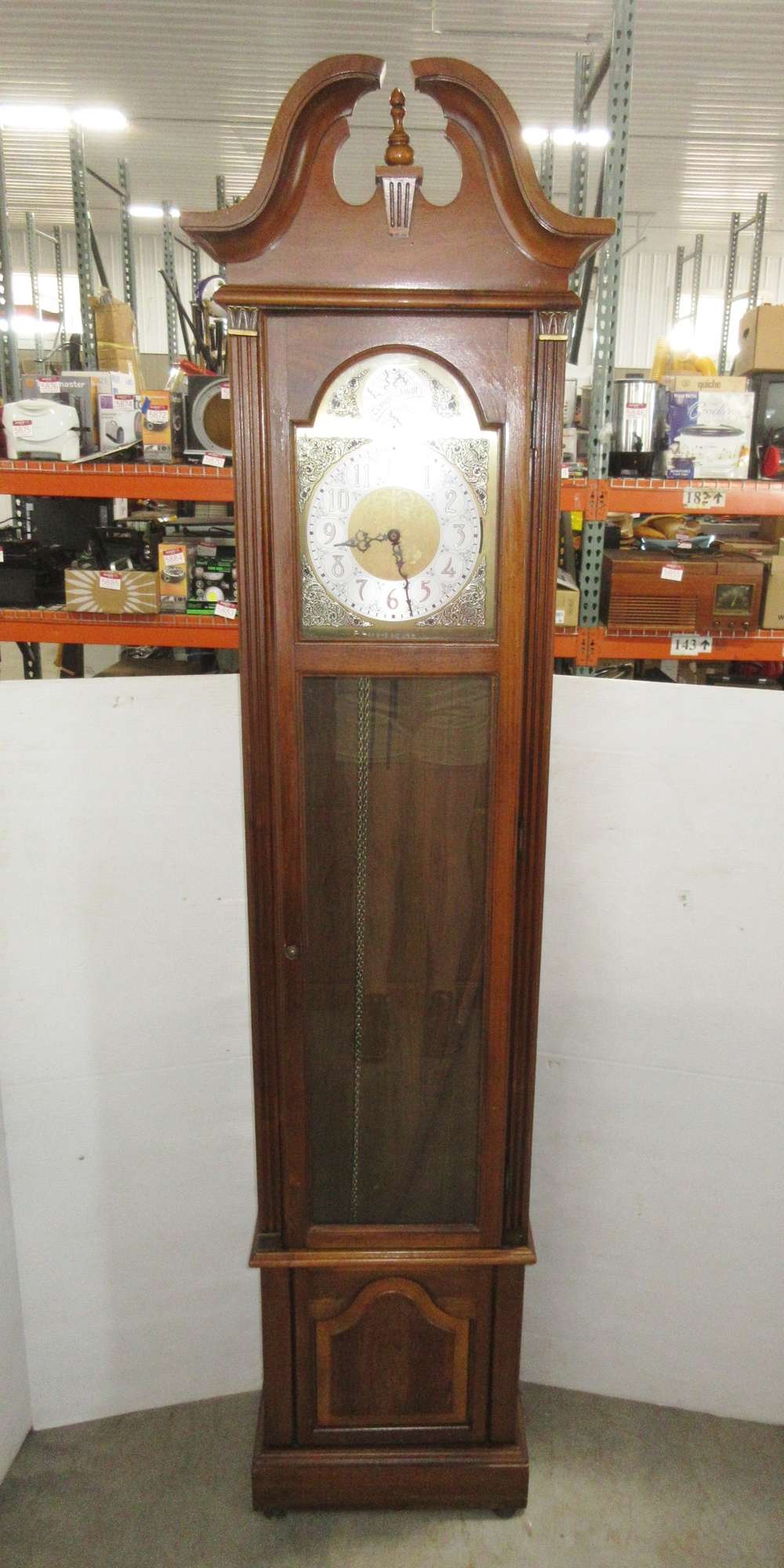 Sure, you hear of someone in florida or las vegas turning in an old plate for thousands of dollars at a dealer, or you see it on tv, but you have no idea if. Albrecht Auctions | Pearl Grandfather Clock, Tempus Fugit