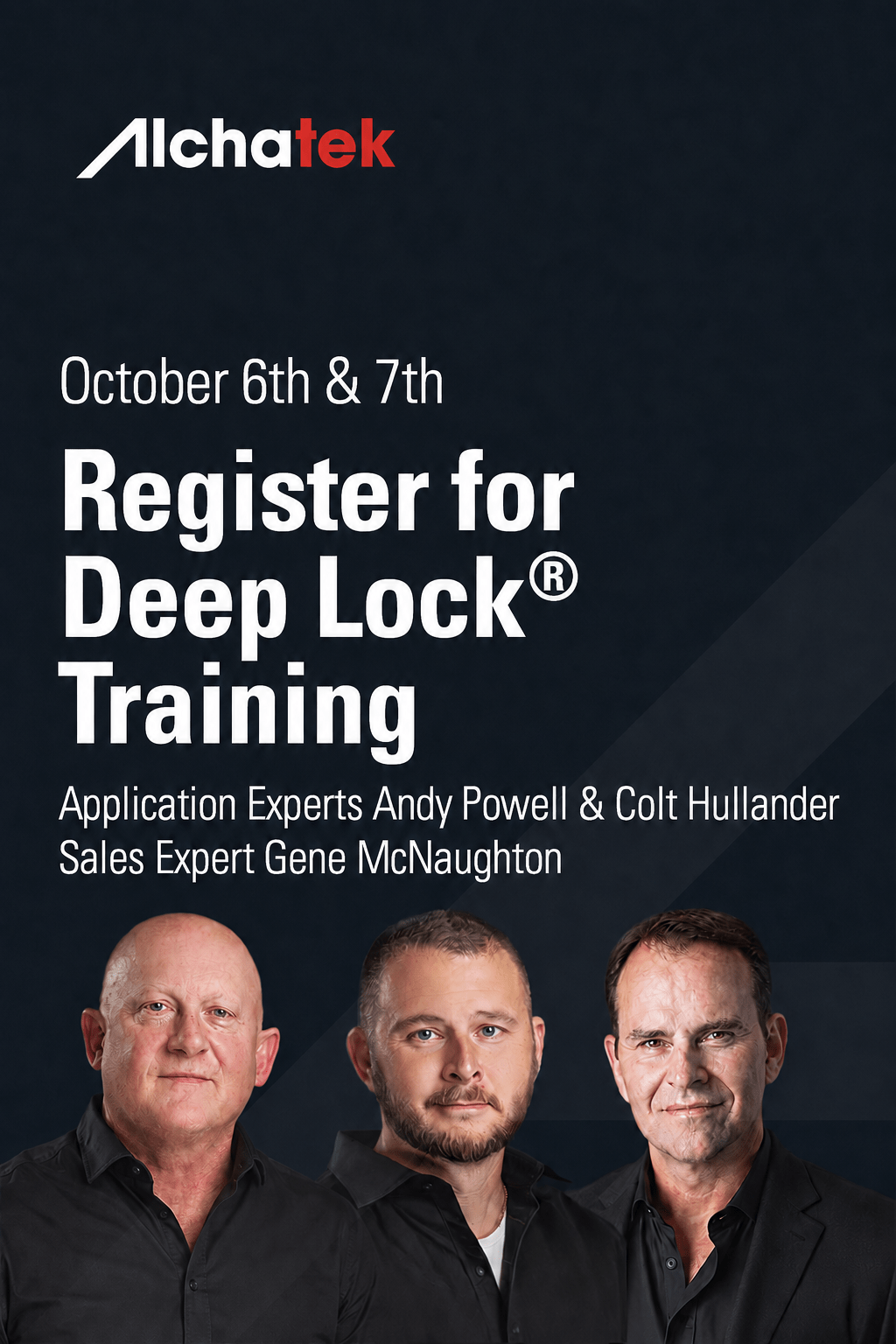 Body - Register for Deep Lock Training