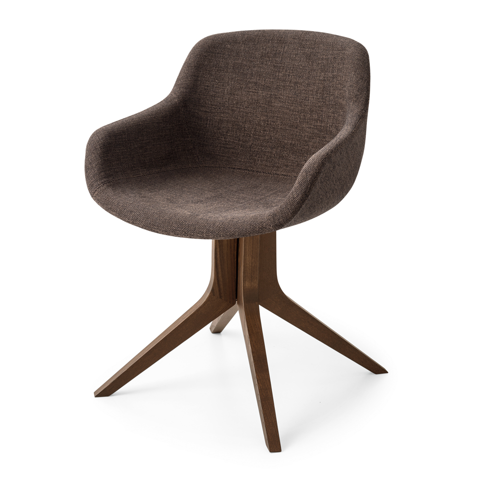 Igloo 360 Wood Swivel Chair Alchemy Collections