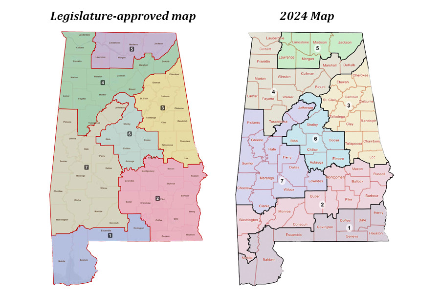 Primary 2026 What To Know What S On The Ballot Alabama Daily News Map Comparison New 1 