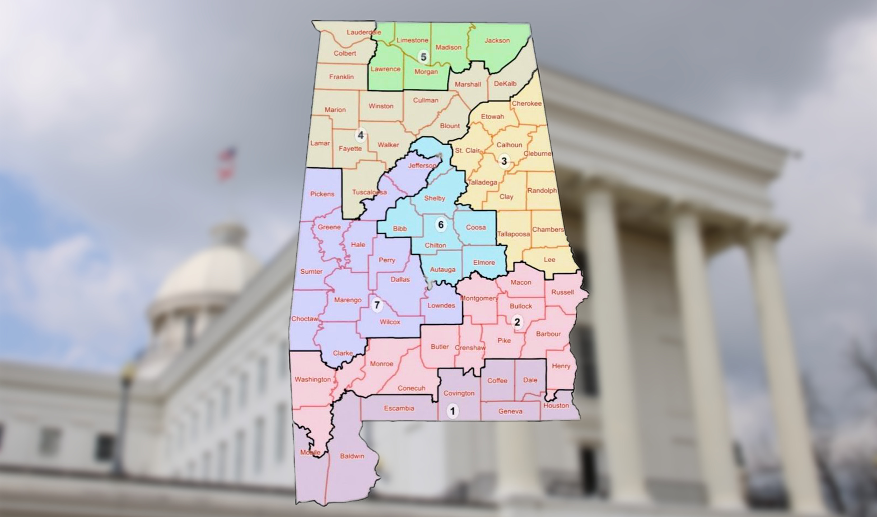 Alabama District Map Metro Map Dcalabama Proposed Special Master 