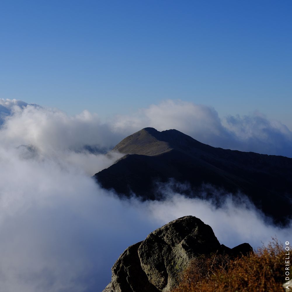 On the crests above Rif. Petra Piana