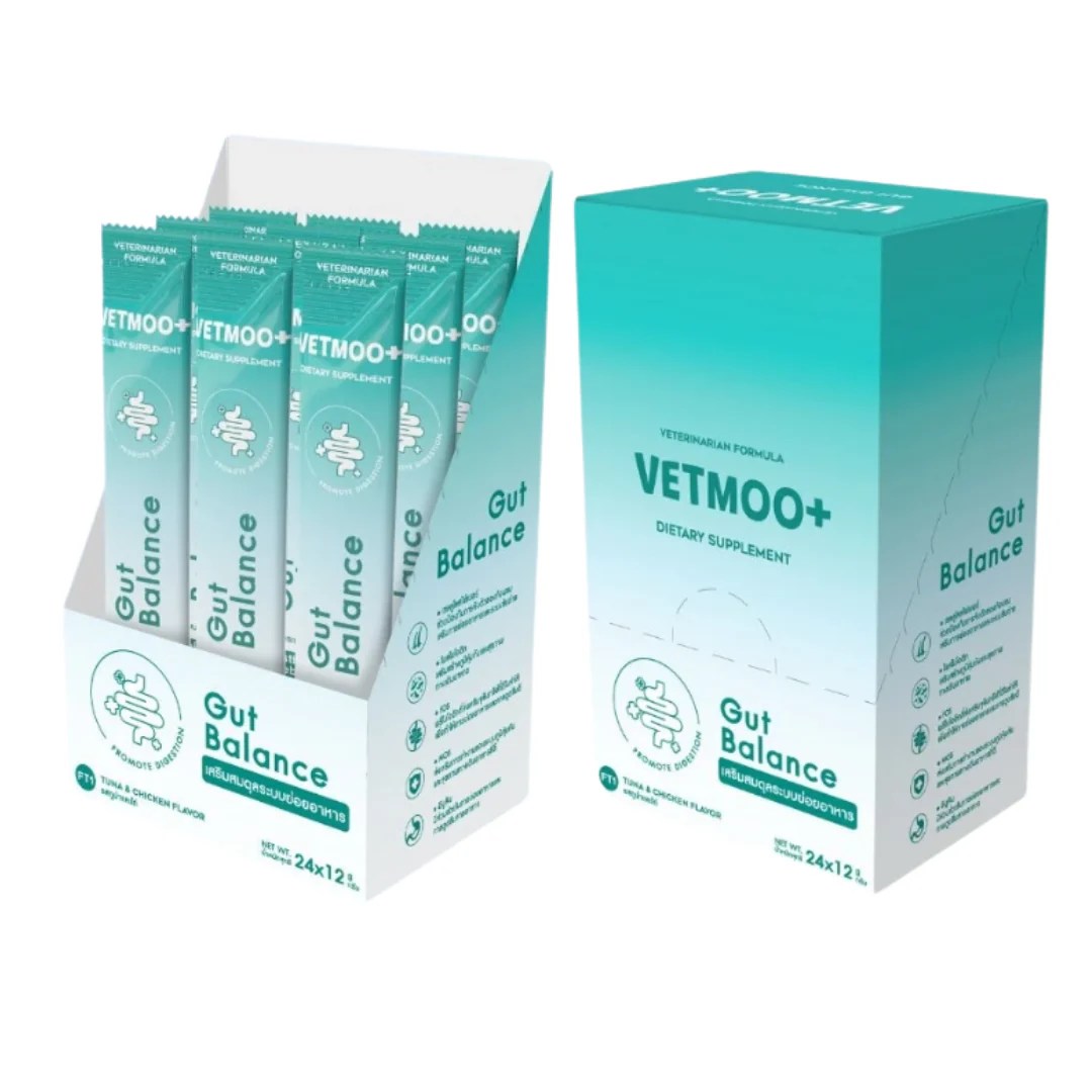 مكافات موتشي Vetmoo الطبية بالتونا والدجاج للامعاء باكيت ٢٤*١٢غم