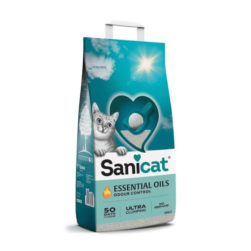 رمل Sanicat ESSENTIAL OILS No Prefume 10L