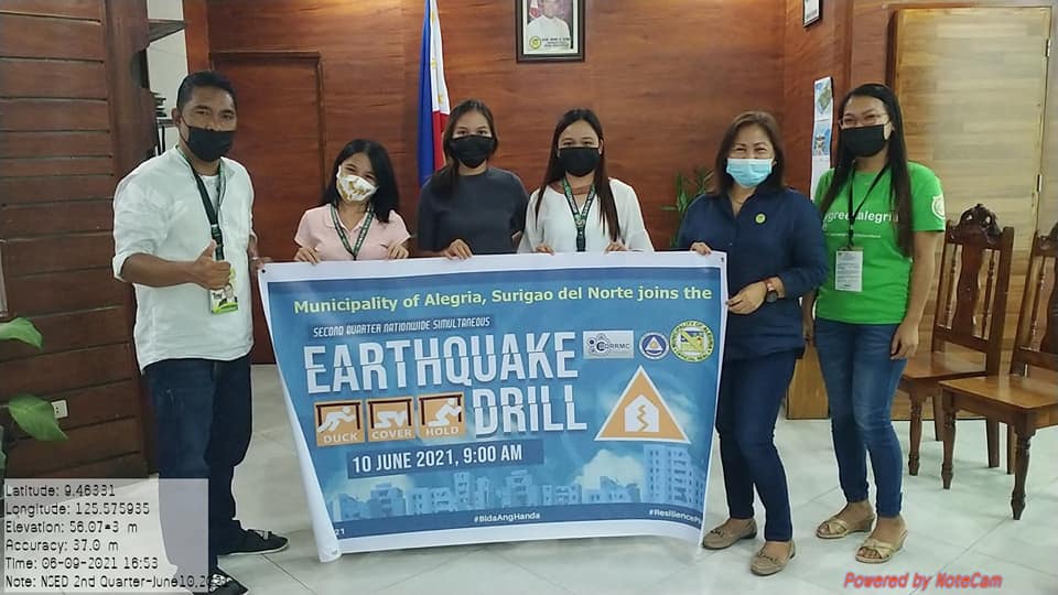 2nd Quarter National Simultaneous Earthquake Drill (NSED) 2021