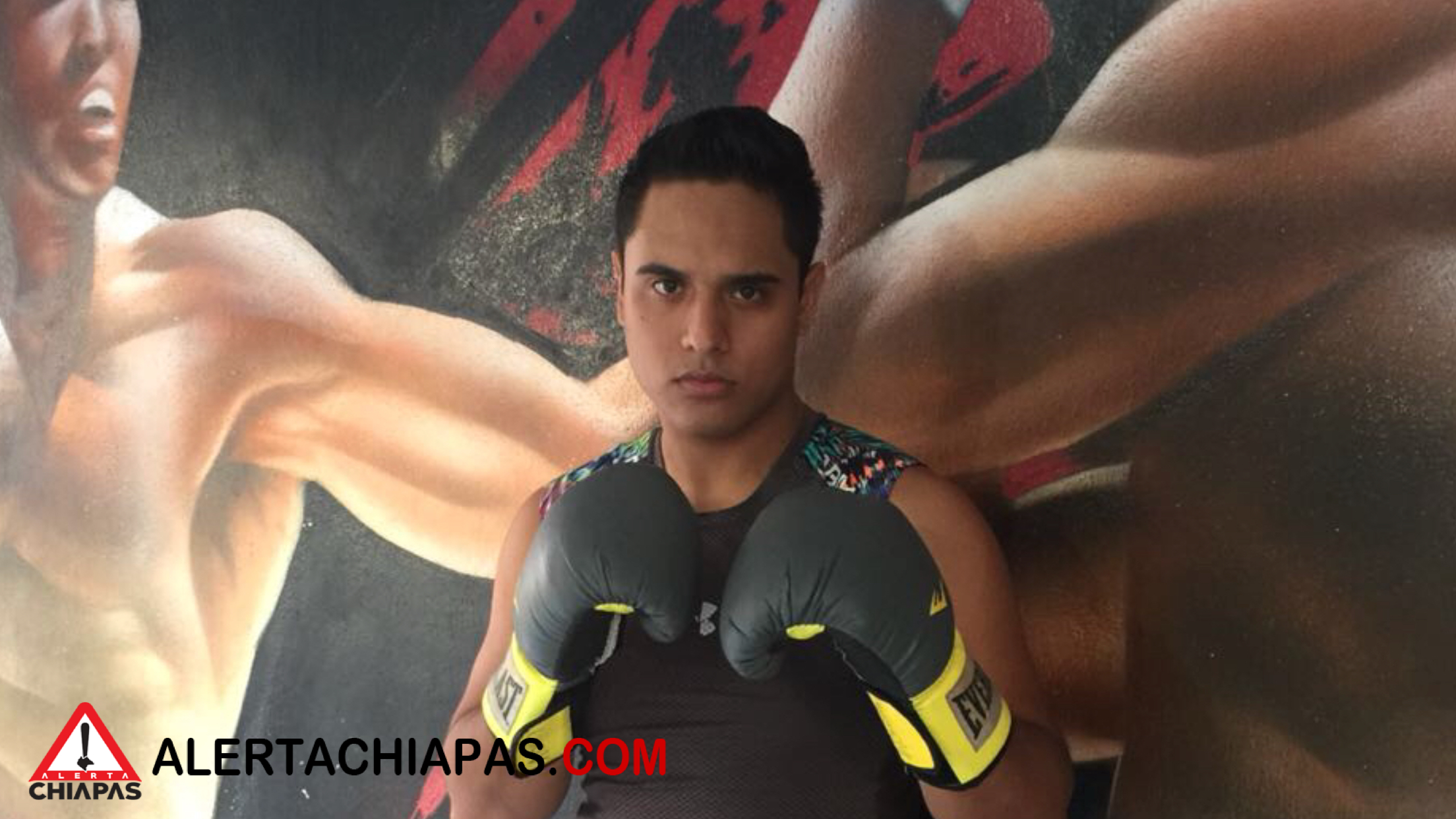 Luis Cano, listo para debutar en el boxeo profesional.