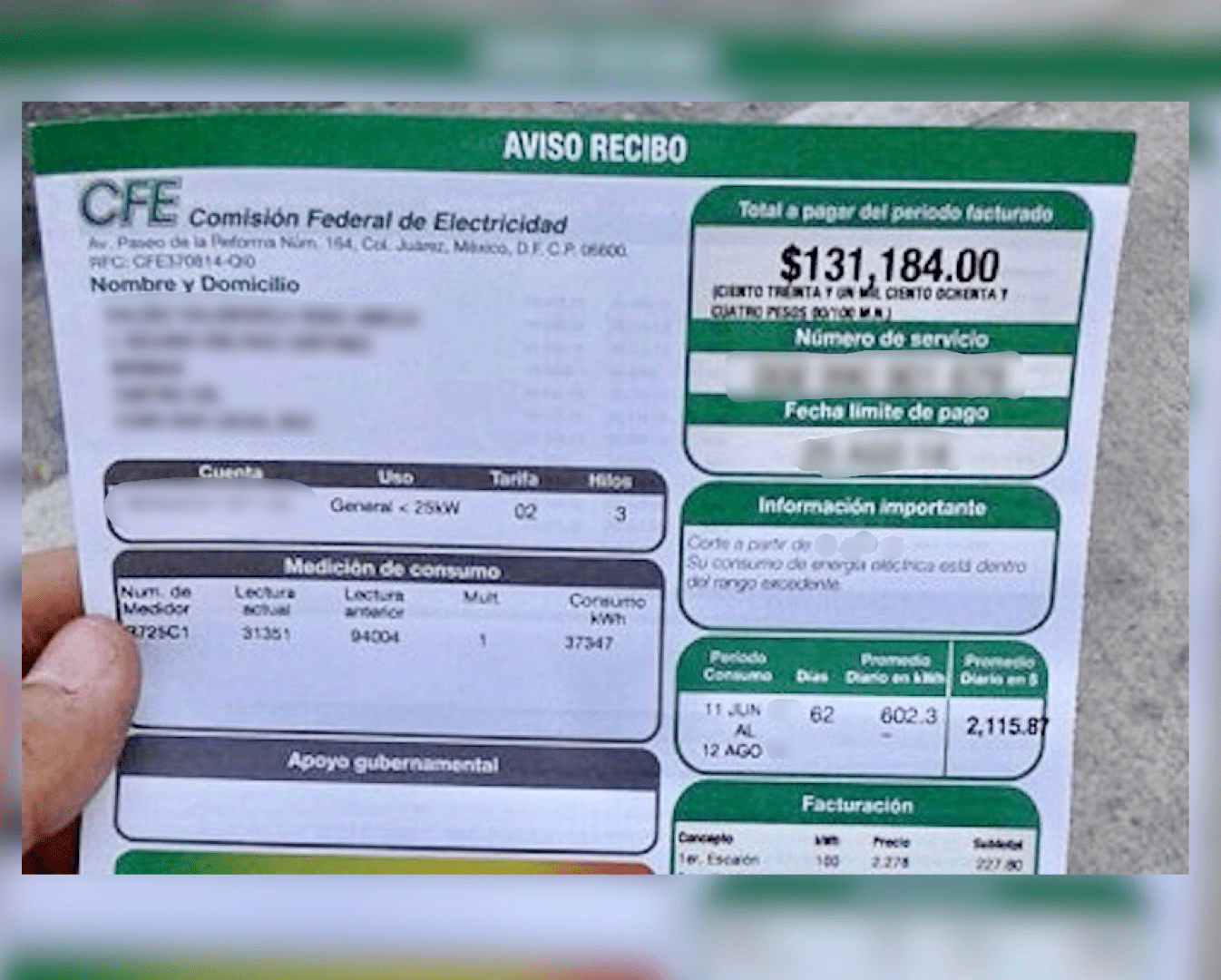 ¡Todos los municipios de Chiapas les deben a la CFE más de 719 mdp!