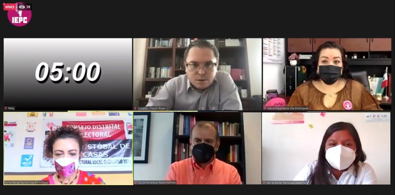 REALIZA IEPC EL CONVERSATORIO VIRTUAL "PROCESO ELECTORAL 2021: MUJERES ELECTAS. HACIA EL LIBRE EJERCICIO DEL CARGO"