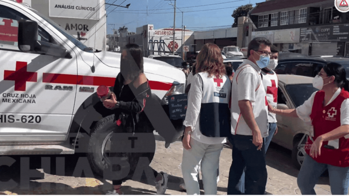 Víveres en la Cruz Roja