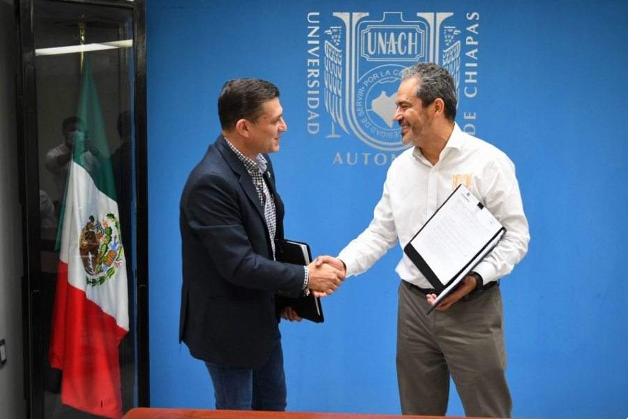 La UNACH y COPARMEX se vinculan para beneficiar a las y los universitarios