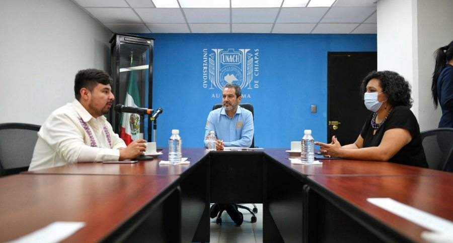 Establecen acuerdos la UNACH y el IMJUVE en favor de la comunidad universitaria