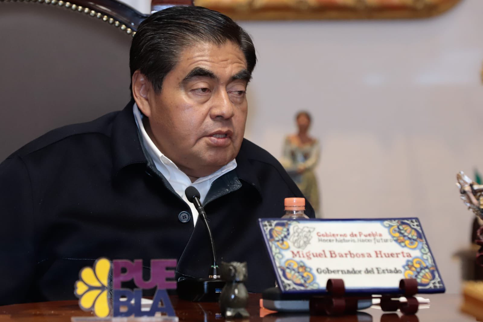Murió Miguel Barbosa, gobernador de Puebla