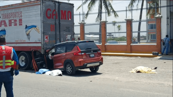 De Chiapas, los muertos en accidente en Oaxaca