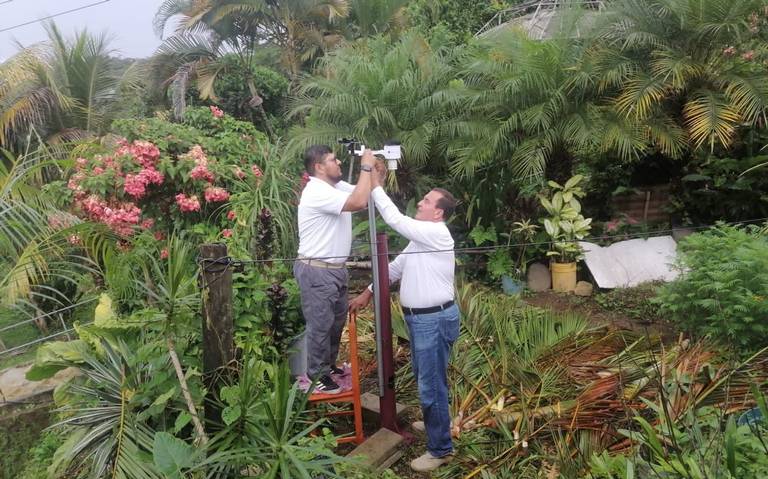 Instalan 10 estaciones meteorológicas en Tapachula