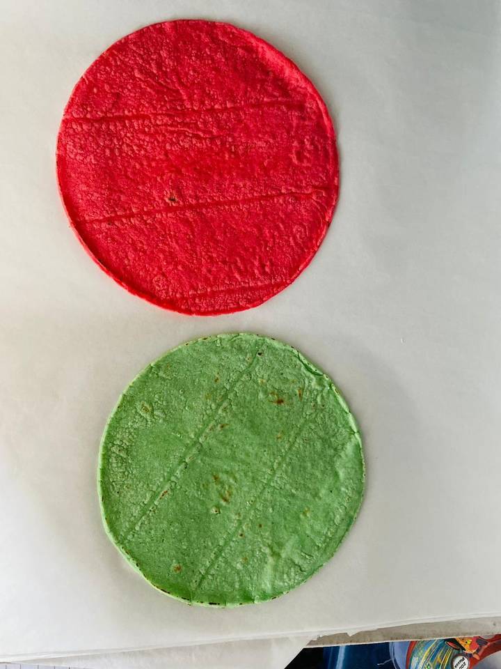 ¿Ya probaste las tortillas tricolor?