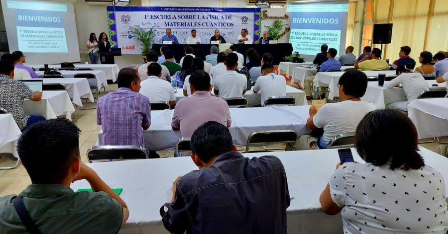Estrena UNACH 1a Escuela de Física de Materiales Cuánticos