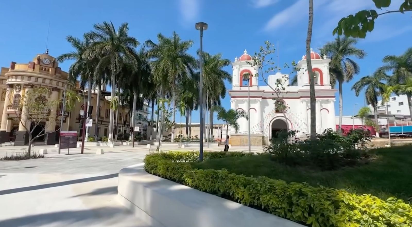 ¡Ya está listo el parque central de Tapachula!