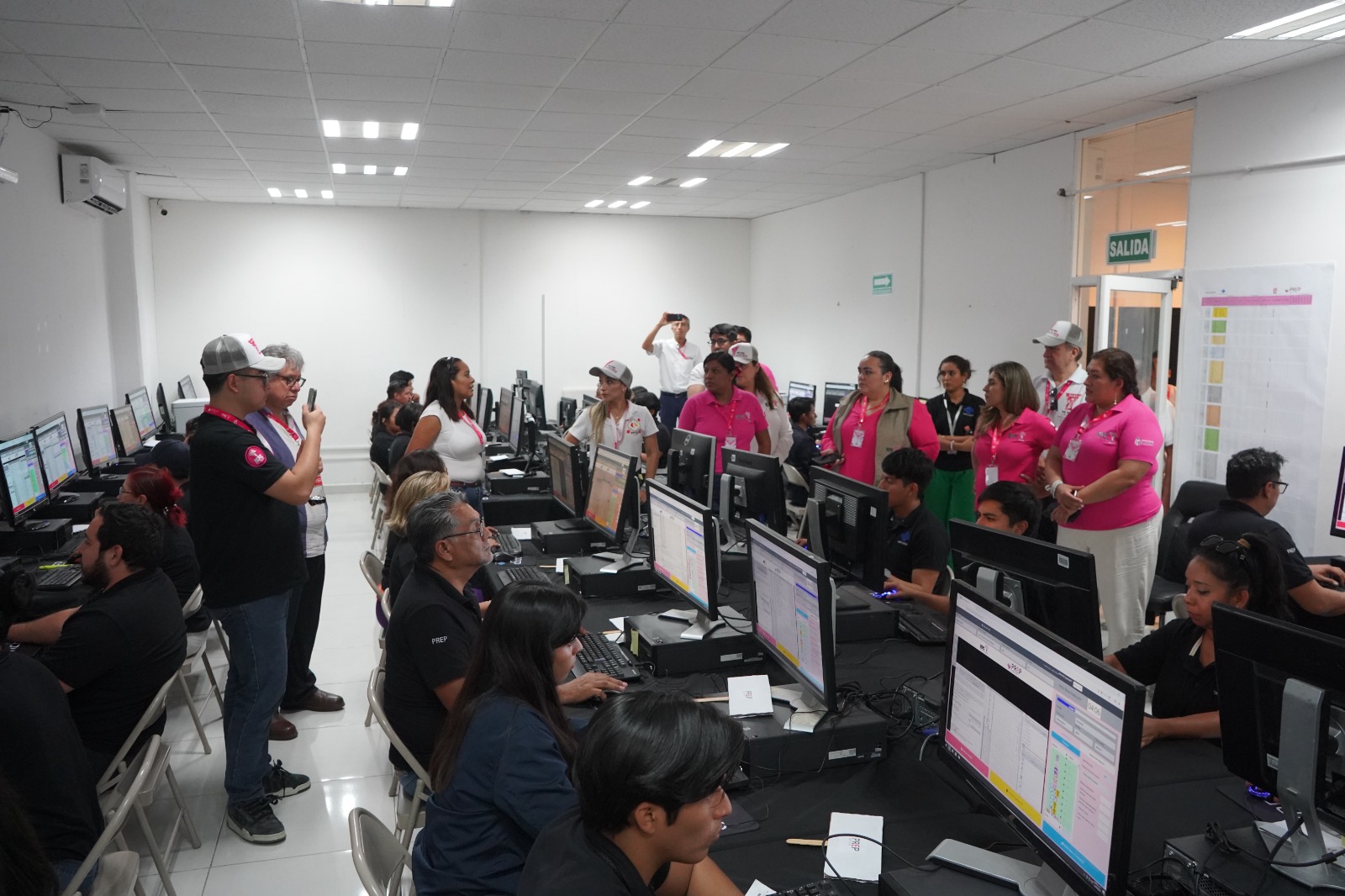 Realiza IEPC primer simulacro del PREP, del proceso electoral local 2024