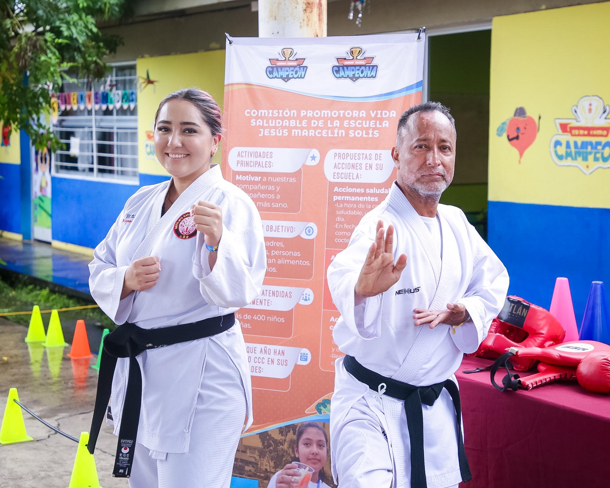 Con la ayuda de UNICEF, los niños de Tapachula aprenden a ser campeones de la salud