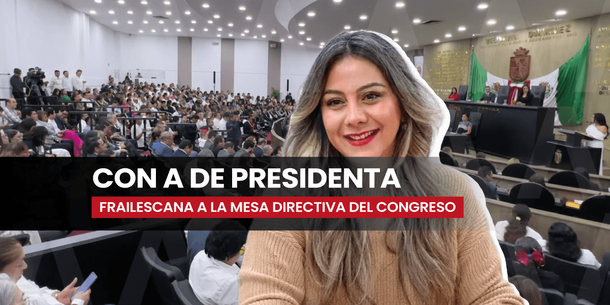 Alejandra Gómez asume Presidencia del Congreso del Estado de Chiapas