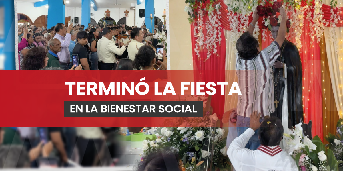 Concluyeron las festividades de San Martín de Porres en Tuxtla Gutiérrez