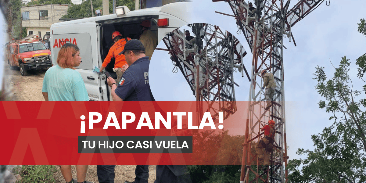 Bomberos evitaron salto desde torre