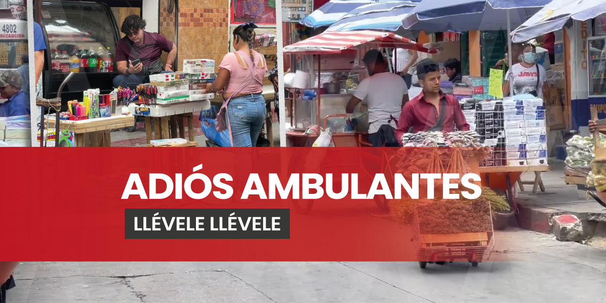 Locatarios paran calles por ambulantes