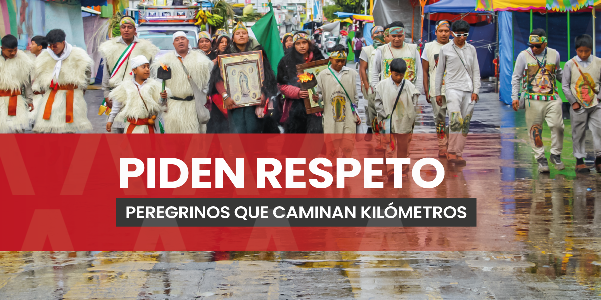 Antorchistas piden respeto a su fe durante su descanso en Tuxtla