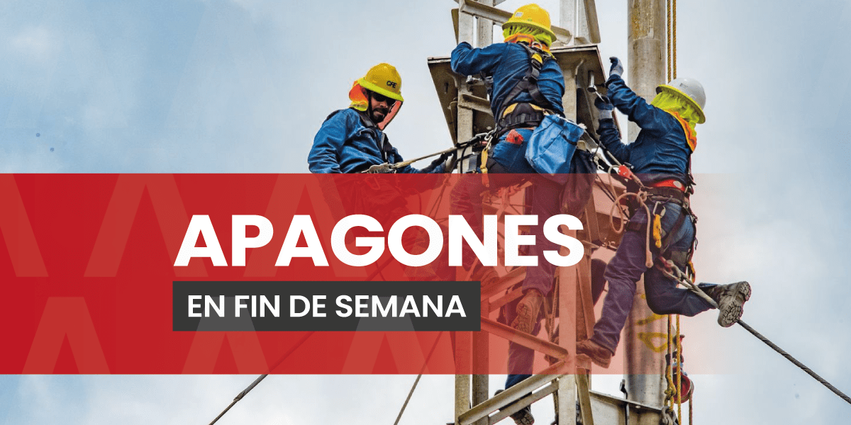Anuncia CFE suspensión del servicio en regiones de Chiapas