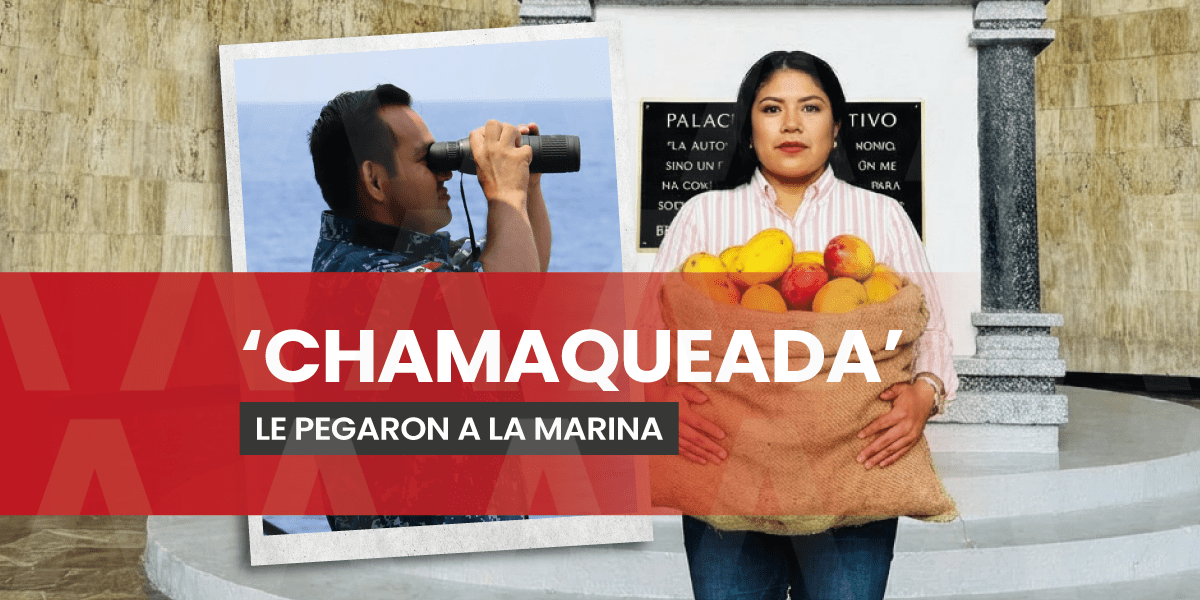 Funcionaria del Ayuntamiento de Cacahoatán es acusada de robarle a la SEMAR