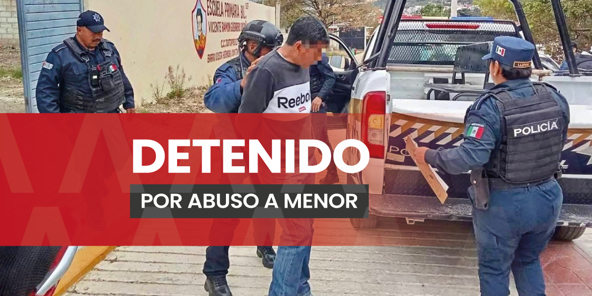 Profesor en Comitán fue detenido por besar a alumna de primaria