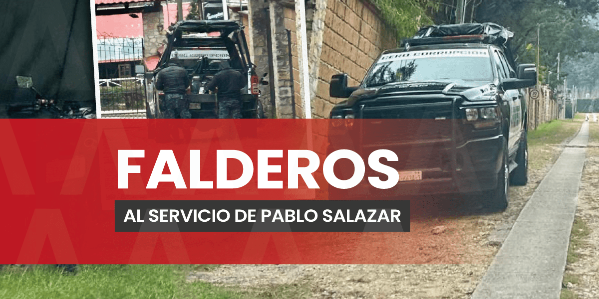 Agentes de la FRIP designados a la vigilancia de las propiedades del exmandatario chiapaneco