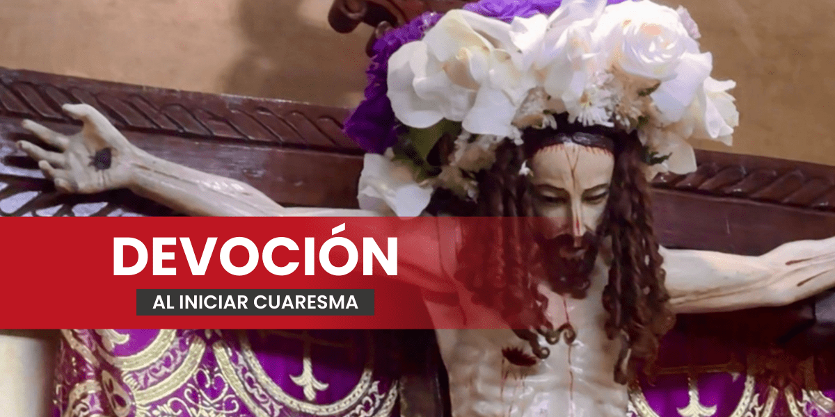 Terán celebró imagen centenaria del Señor de las Ampollas
