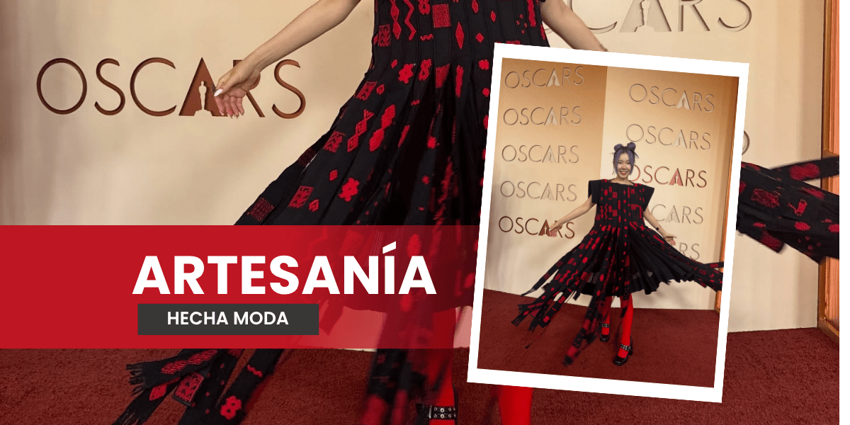 Artesanas chiapanecas llegan a la alfombra roja de los Premios Óscar