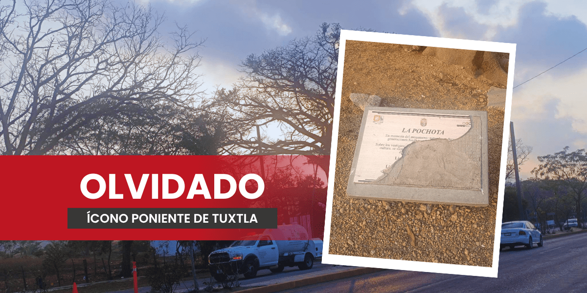 Deterioro de placa de “La Pochota” muestra abandono de memoria histórica