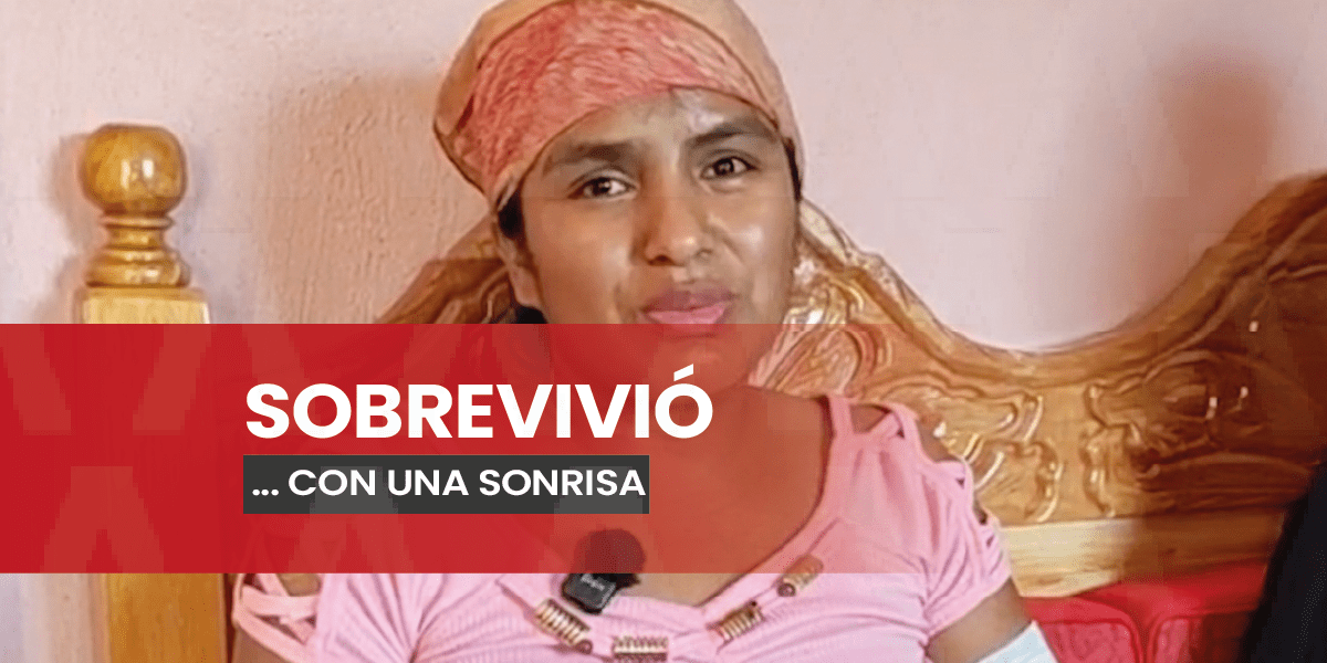 Ana Luisa volvió a casa tras tentativa de feminicidio: "No me pudieron quitar la sonrisa"