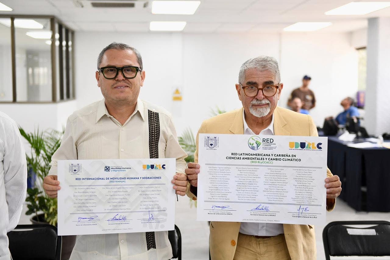 Fortalece UNACH creación de redes académicas regionales