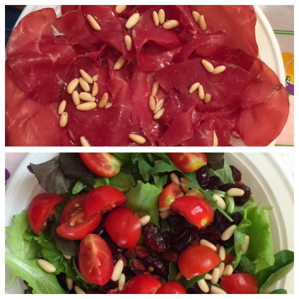 bresaola e insalata