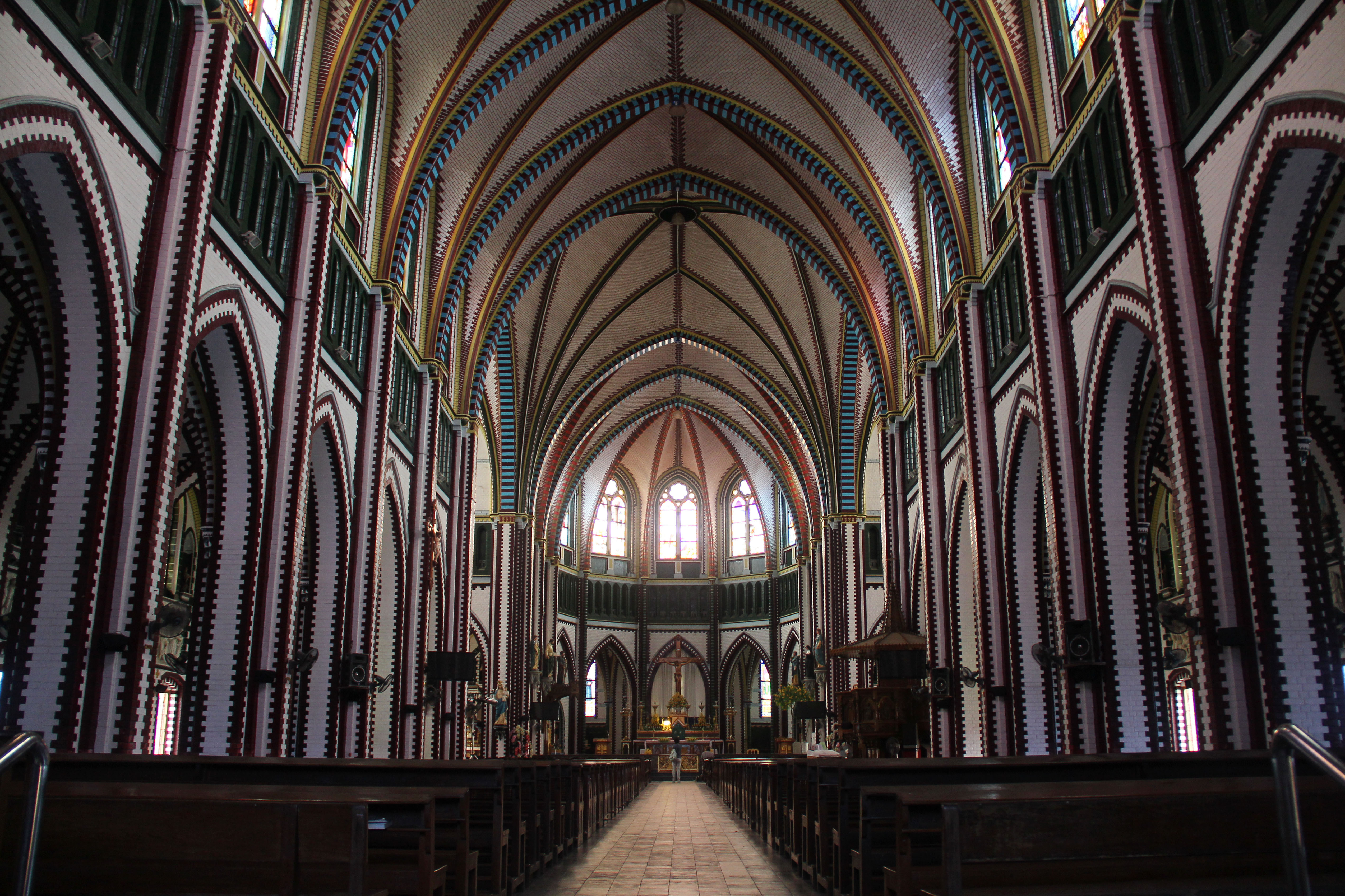 Saint Mary Cathedral- largest cathedral in Myanmar.