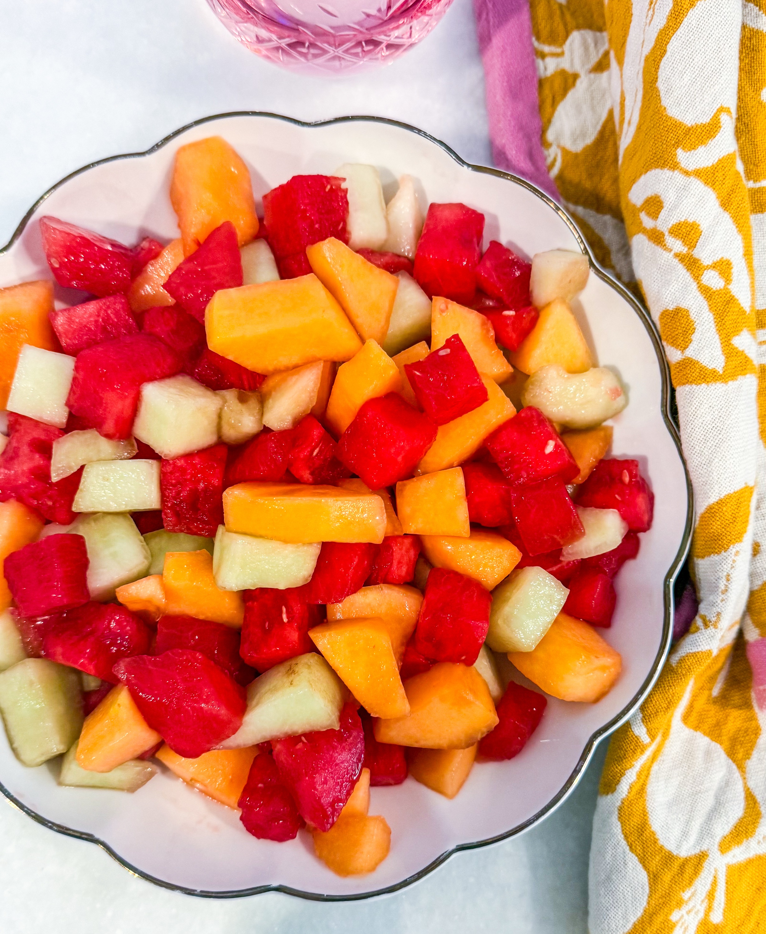 Seasonal Tropical Fruit Salad