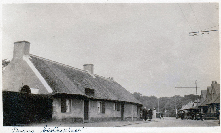 Vintage Photo: Robert Burns Birthplace