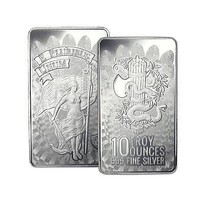 10 OZ SILVER BAR UNITY