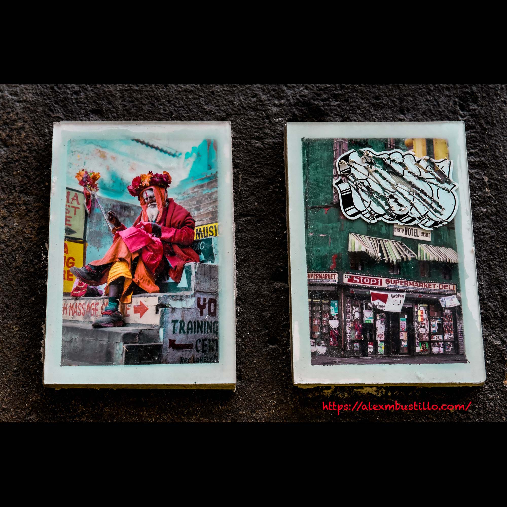 Chasing The Photo Tile, Rue de Richelieu at Rue Colbert Corner Quartet III 75002 Paris
