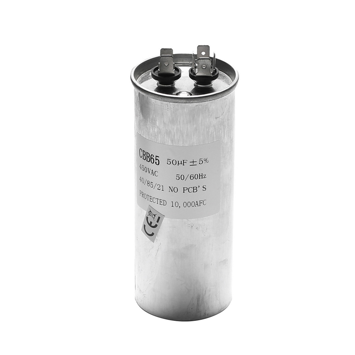 15 50uf Motor Capacitor Cbb65 450vac Air Conditioner Compressor Start Capacitor
