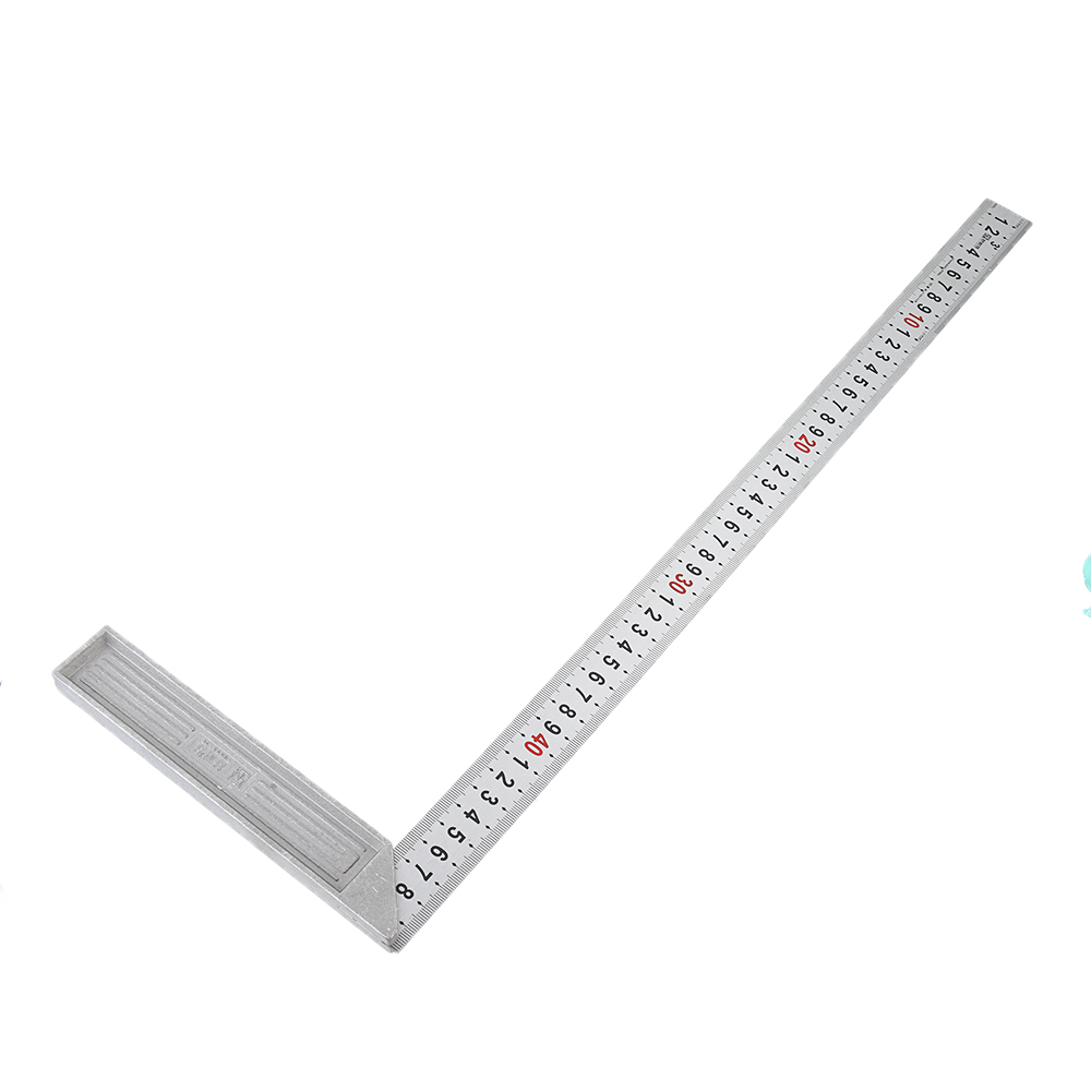 300500mm right angle woodworking ruler 90 degree square angle ruler
