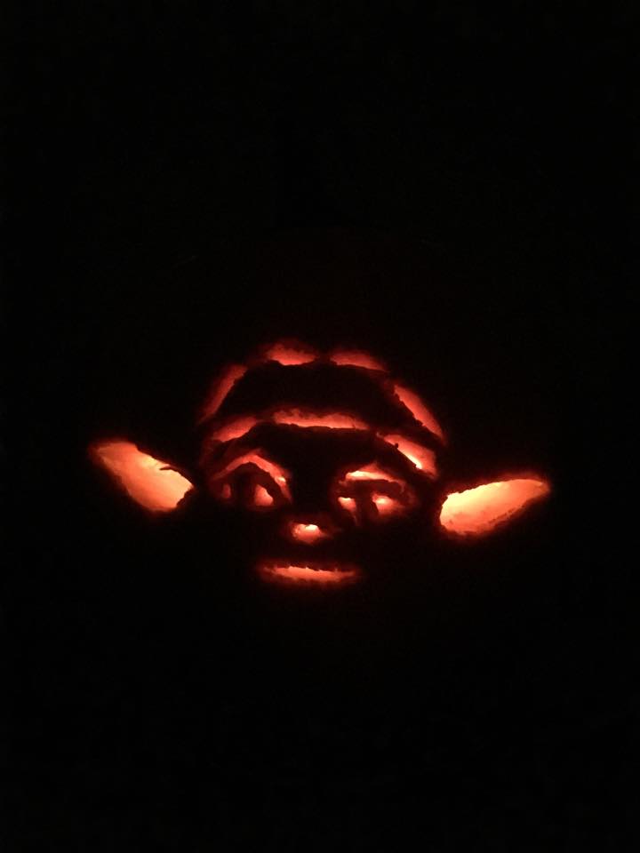 Homage to Miles being Yoda last year